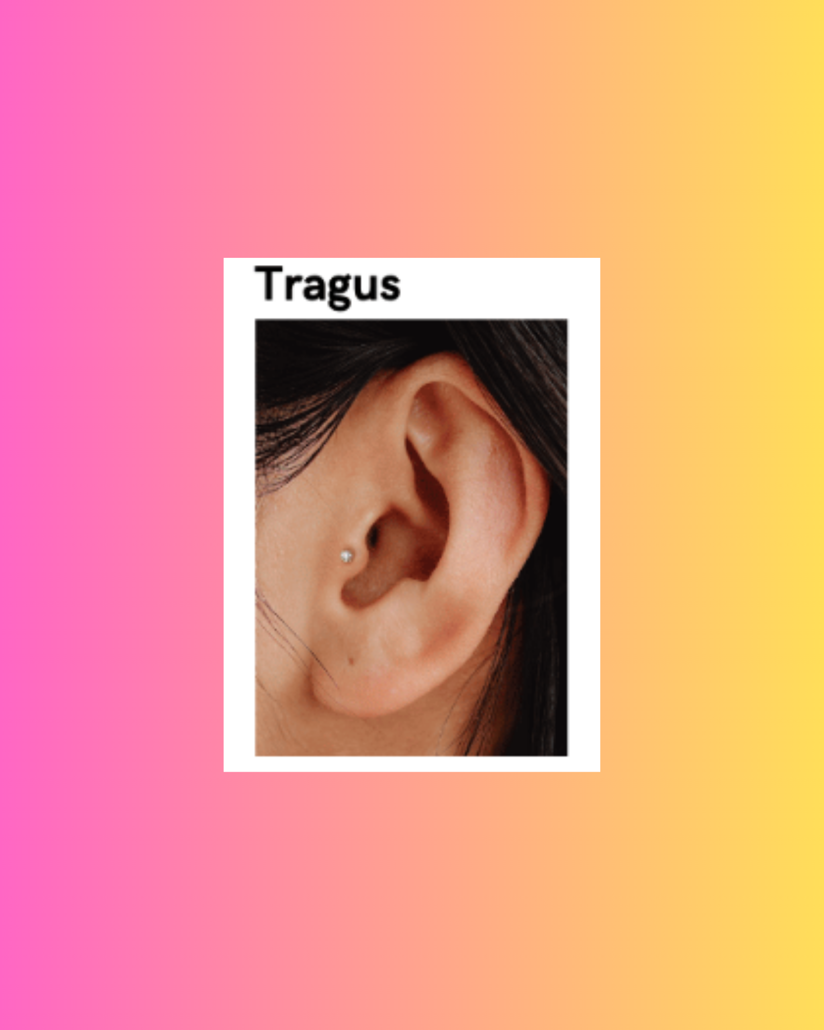 Tragus Piercing