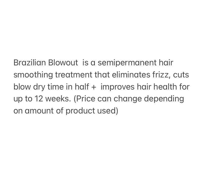 Brazillian Blowout