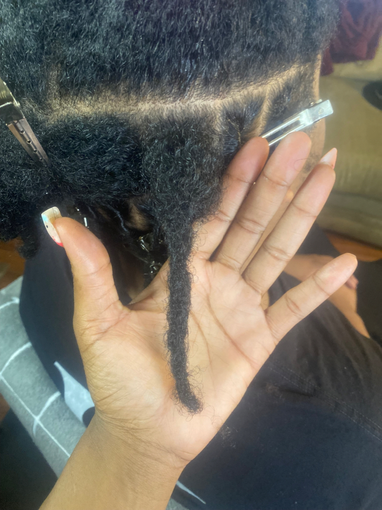 Loc Maintenance/ Touch UP at Touched By Angel in Stockton, CA