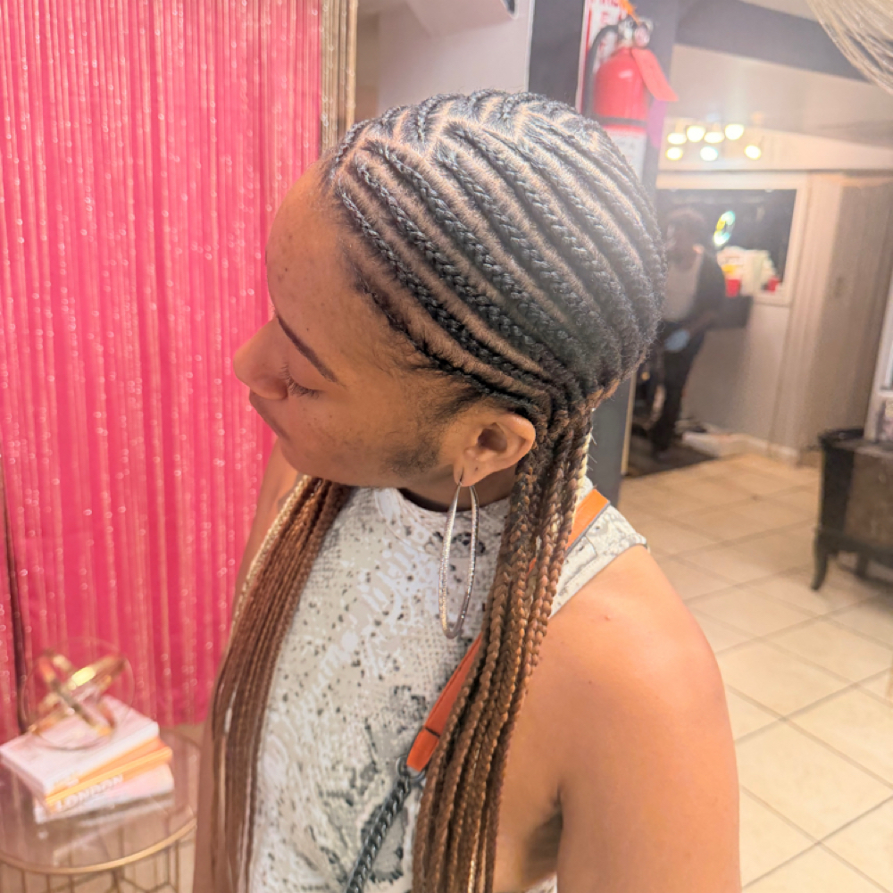 Feed In Braids at Shades Of Fee Beauty Boutique in Baltimore, MD