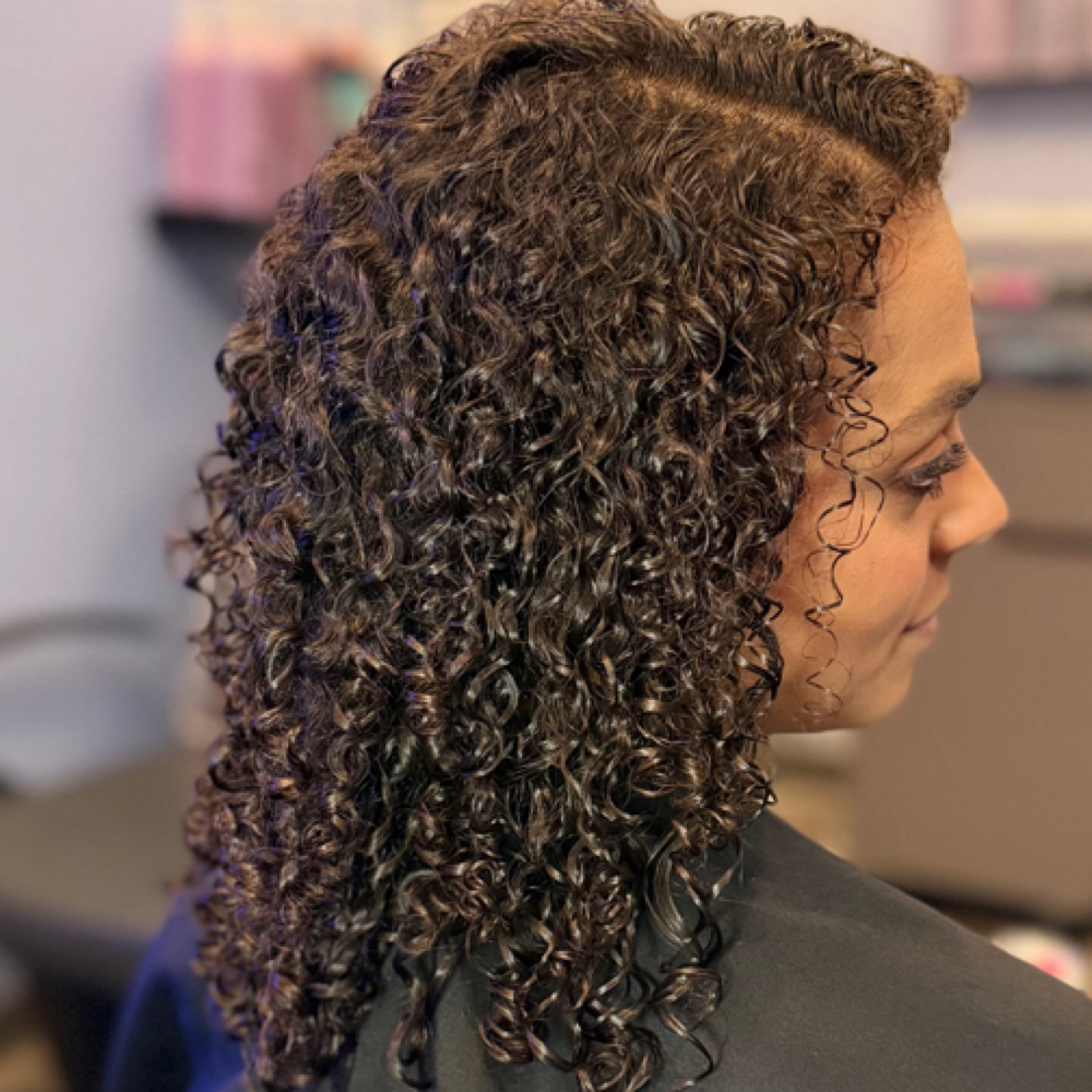 Curly Cut at Hidden Beauty Studios in Charlotte, NC
