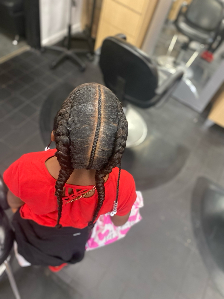 Children 2braids (under 8yrs)