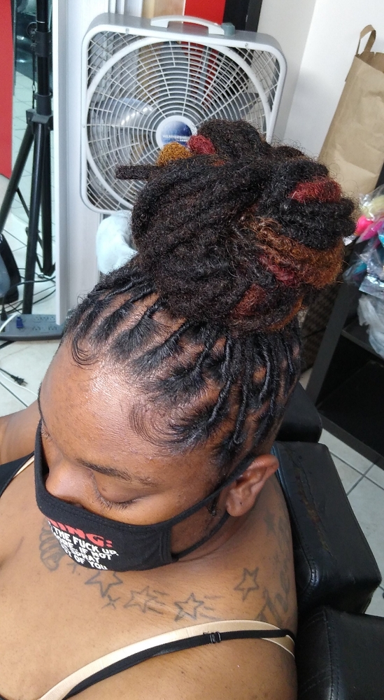 Dry Loc Retwist with Style