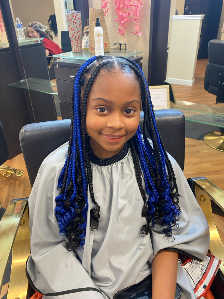 Kids Large Knotless Braids