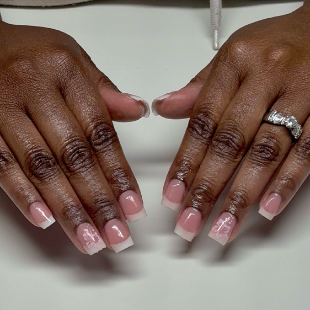 Short Acrylic Full Set at Crowned In Beauty in Aurora, CO