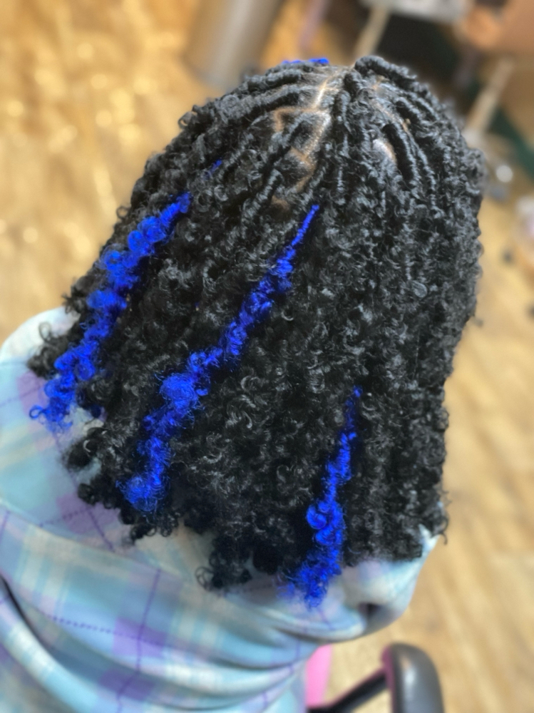 Butterfly Locs W/custom Color