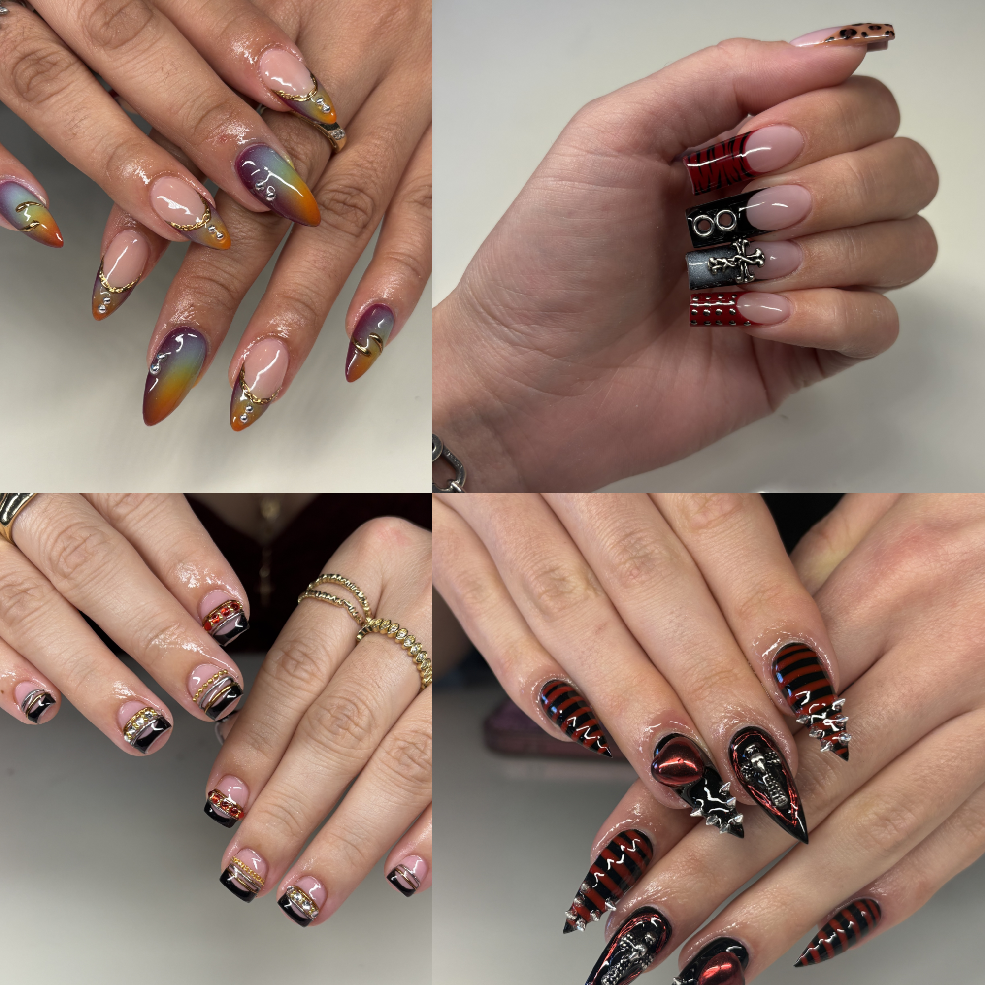 MAX NAIL ART TIER at Roxy Redd Nails in Long Beach, CA