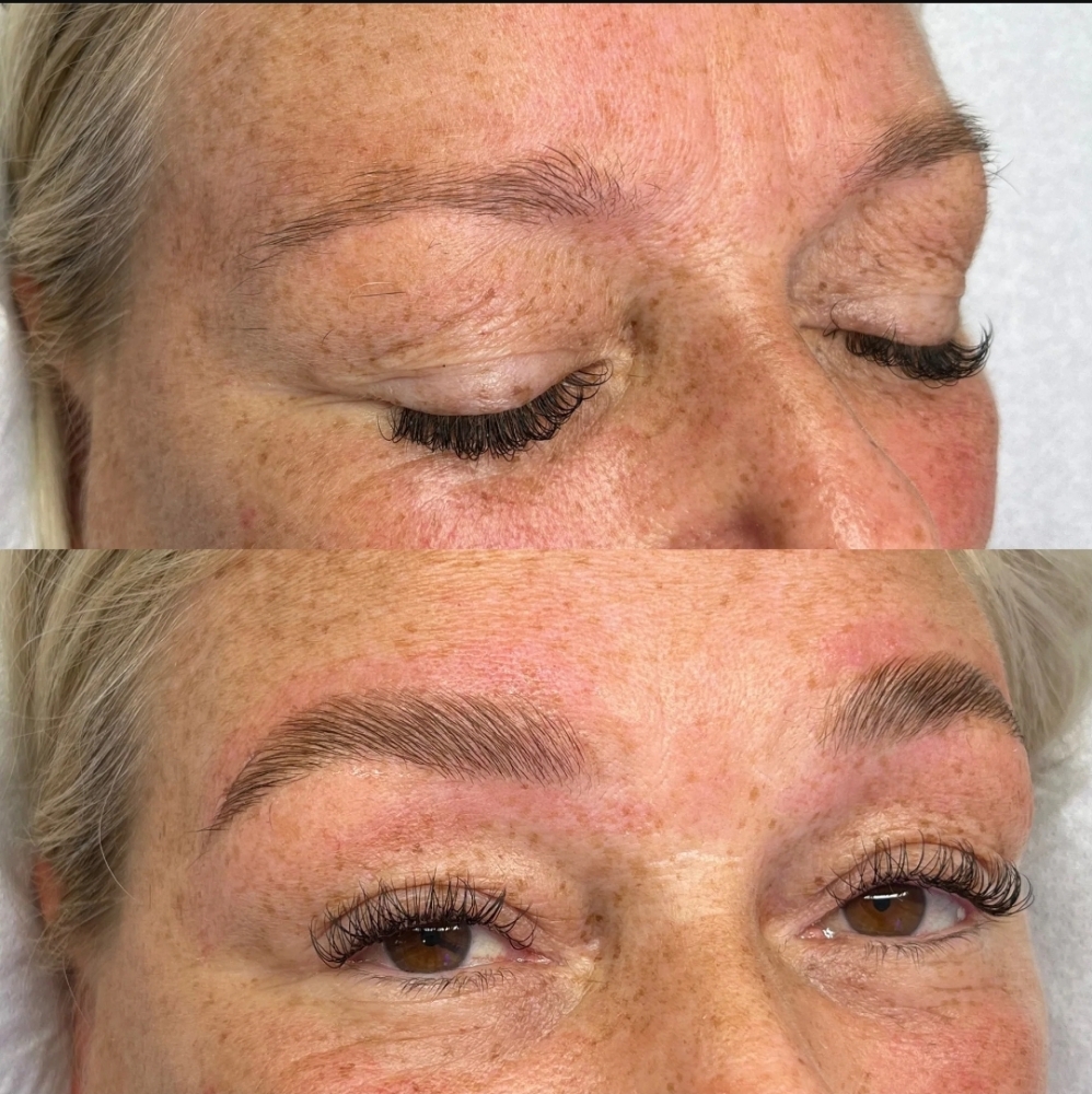 Keratin Brow Lamination And Tint