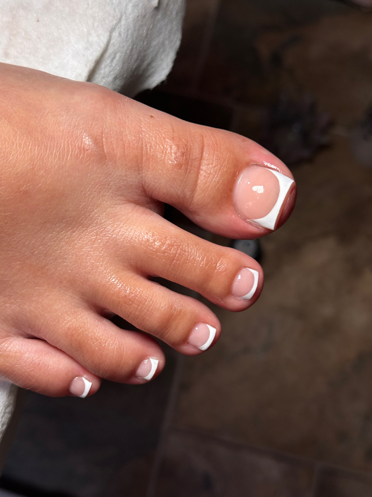 Acrylic On Big Toes Only!