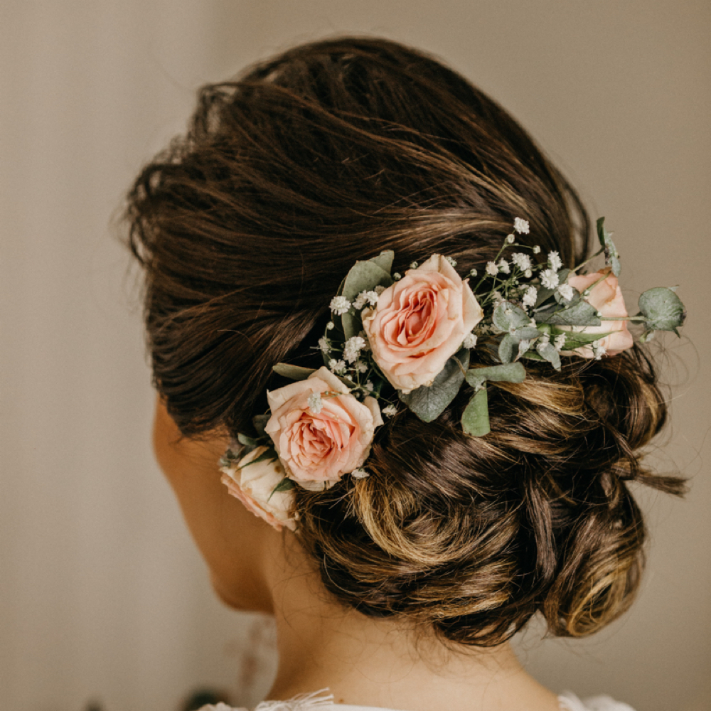 Updo at Queen’s Touch Salon in Omaha, NE