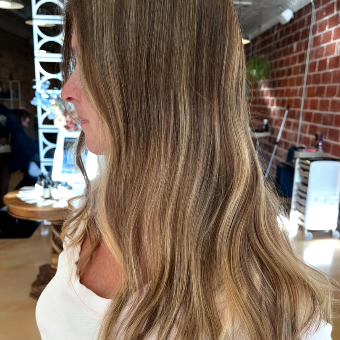 Half Head Balayage at MUSE Beauty Lounge in Taylor, TX
