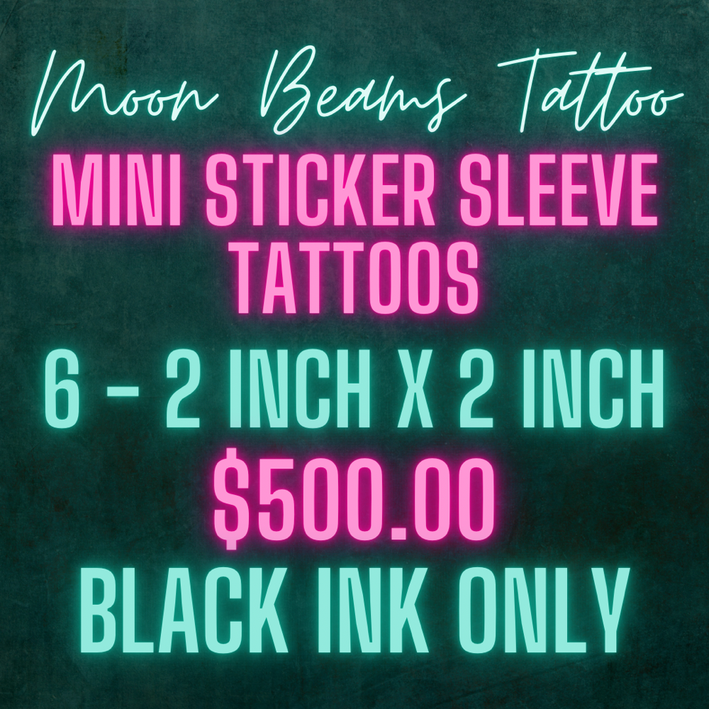 Mini Sticker Sleeve Tattoos