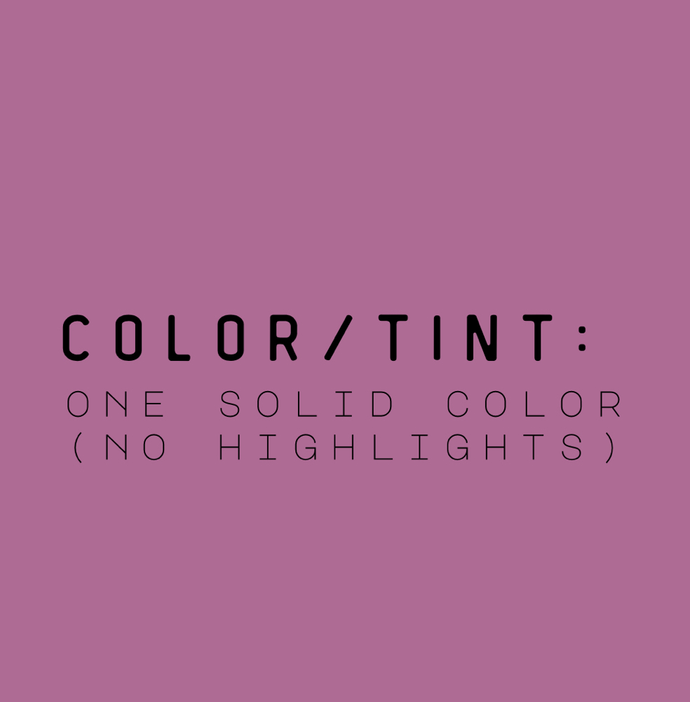 Color/Tint