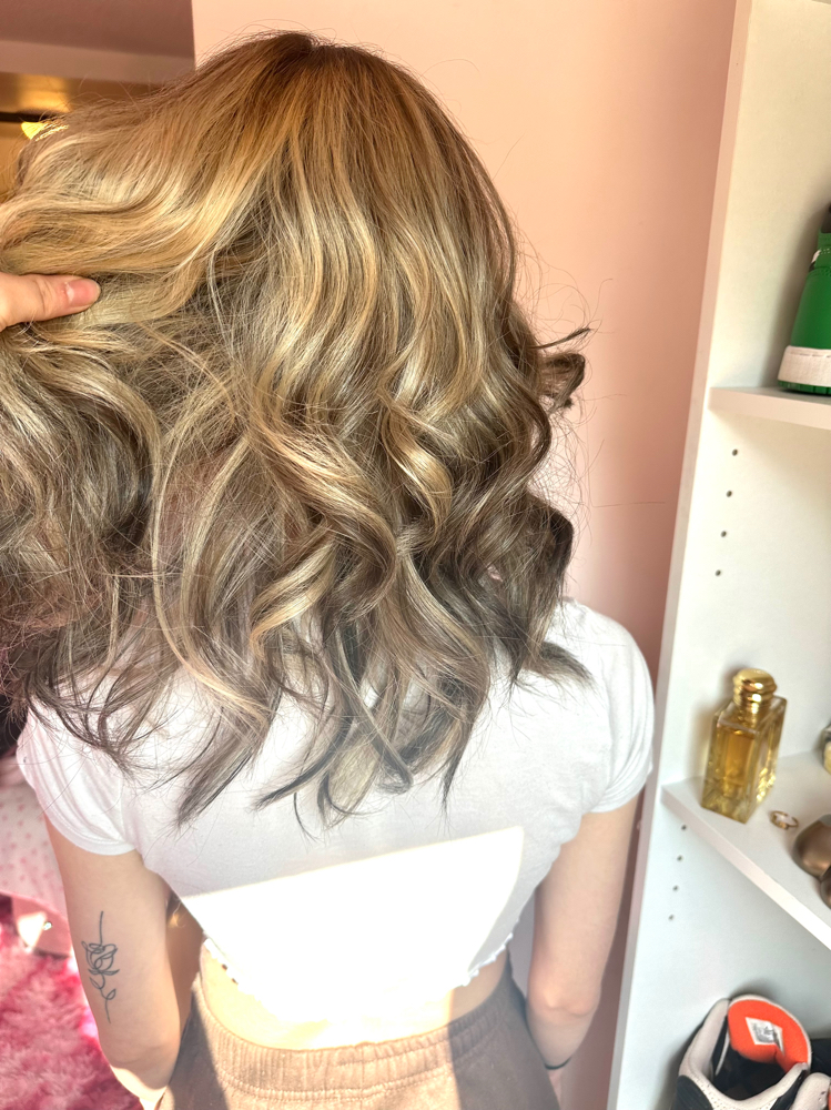 Highlight/lowlights at Sammie’s Salon in Colorado Springs, CO
