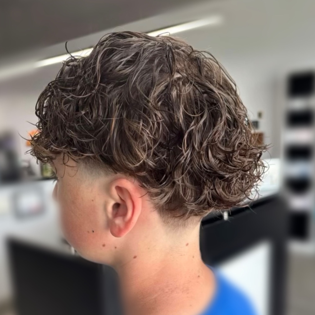 Hair perm Men at thesalonbar in Tomball, TX
