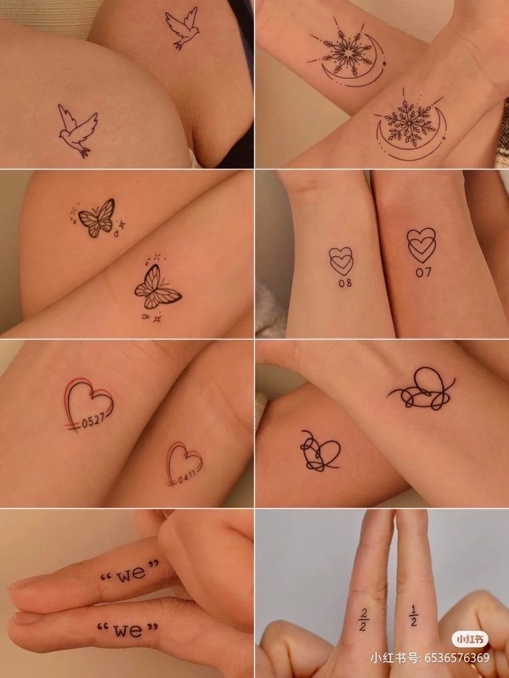 Small Matching Tattoos