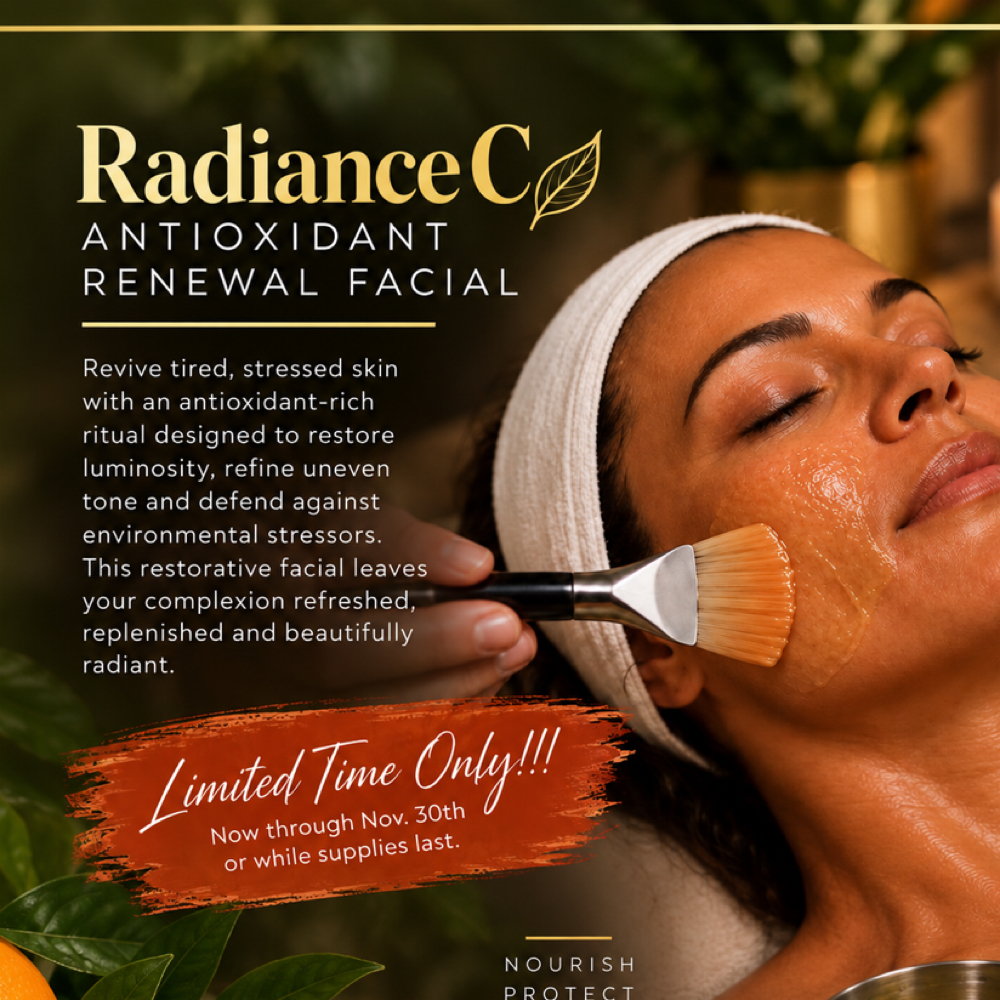 Radiance C Antioxidant Glow Facial at Kallima Spa in Dover, DE