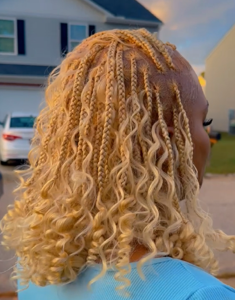 Short Boho Braids at Kstylez in West Point, GA