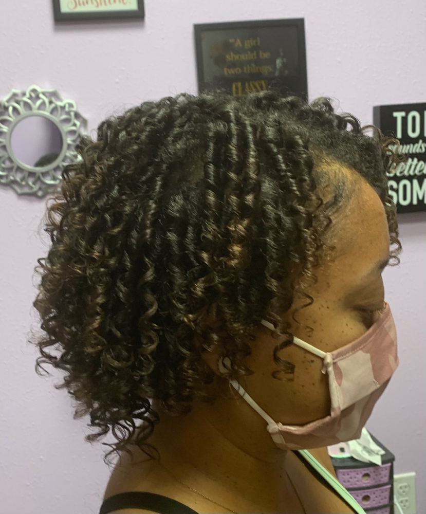 Rod Set (med length hair)