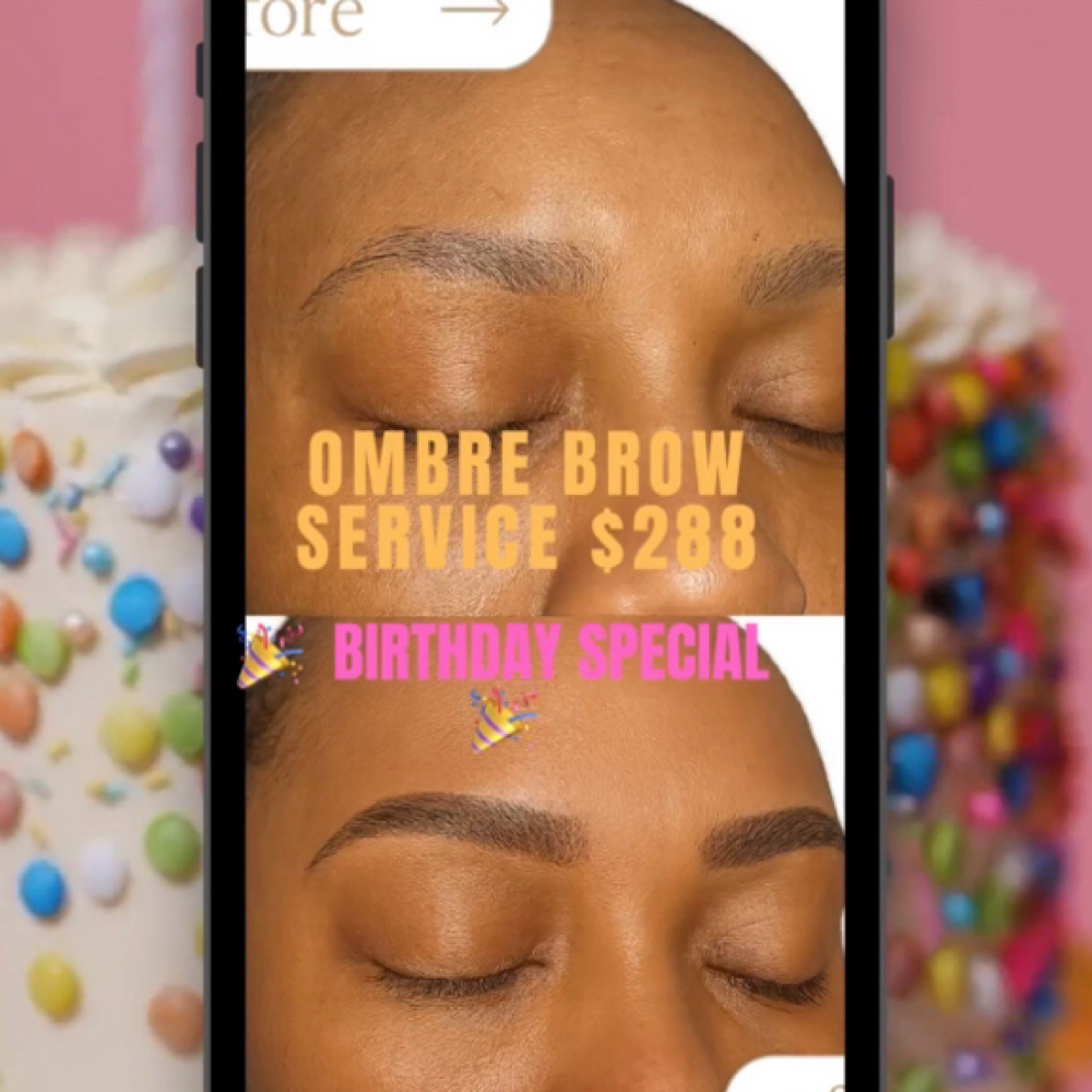 Birthday Special 🎉 at ShapedbyNicolabrowsandbody in Brooklyn, NY