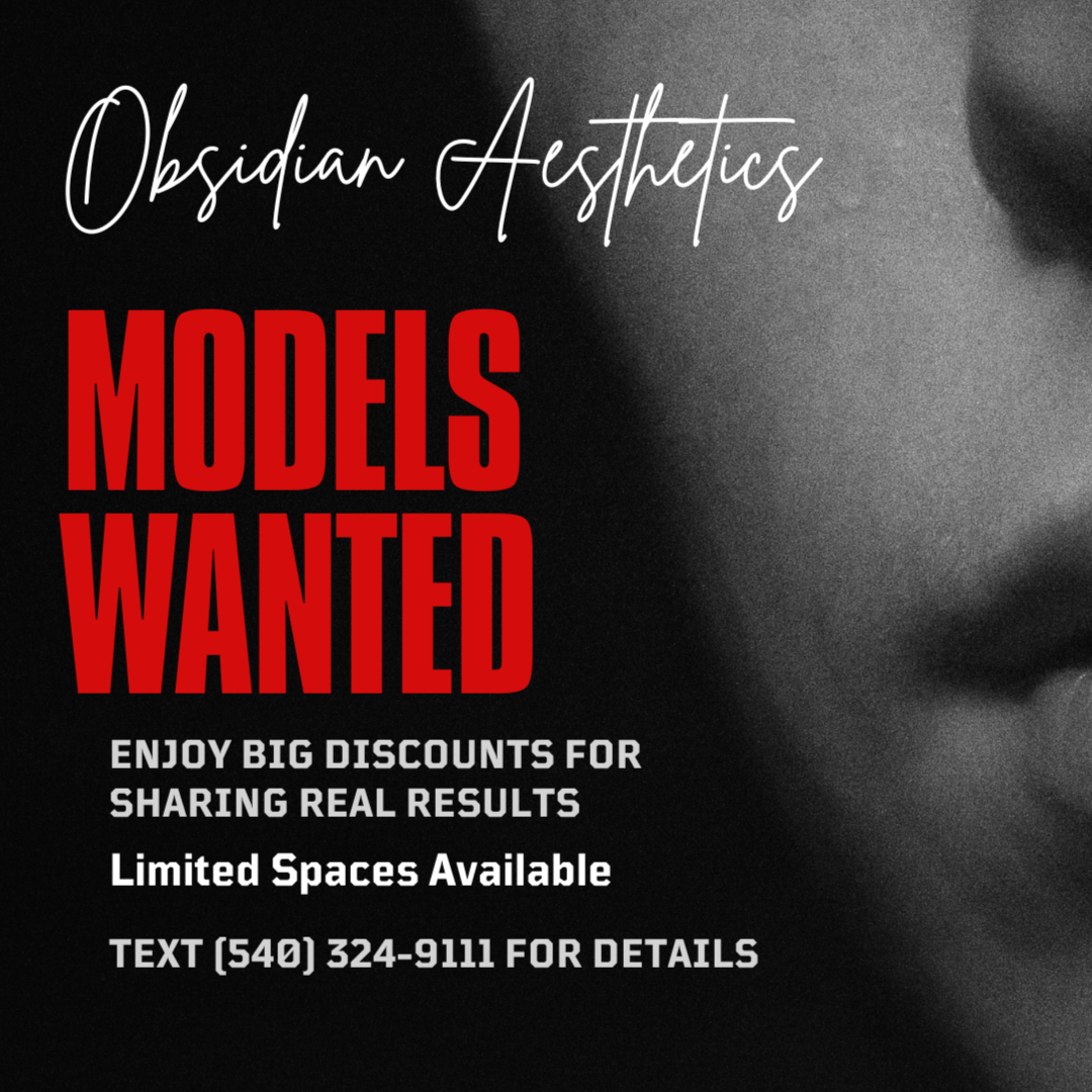 Model Sign up at Obsidian Aesthetics in Waynesboro, VA