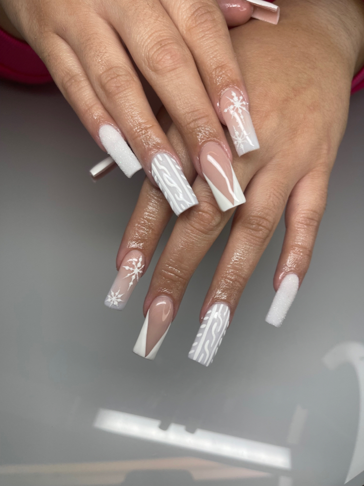 LONG SET/ UÑAS LARGAS (4-6)