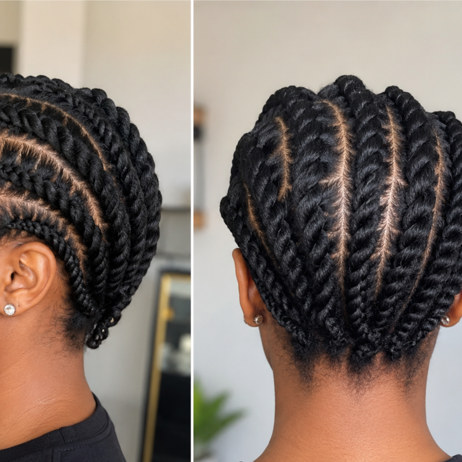 Contour Twist at Blossoms HTX Hair Studio in Spring, TX
