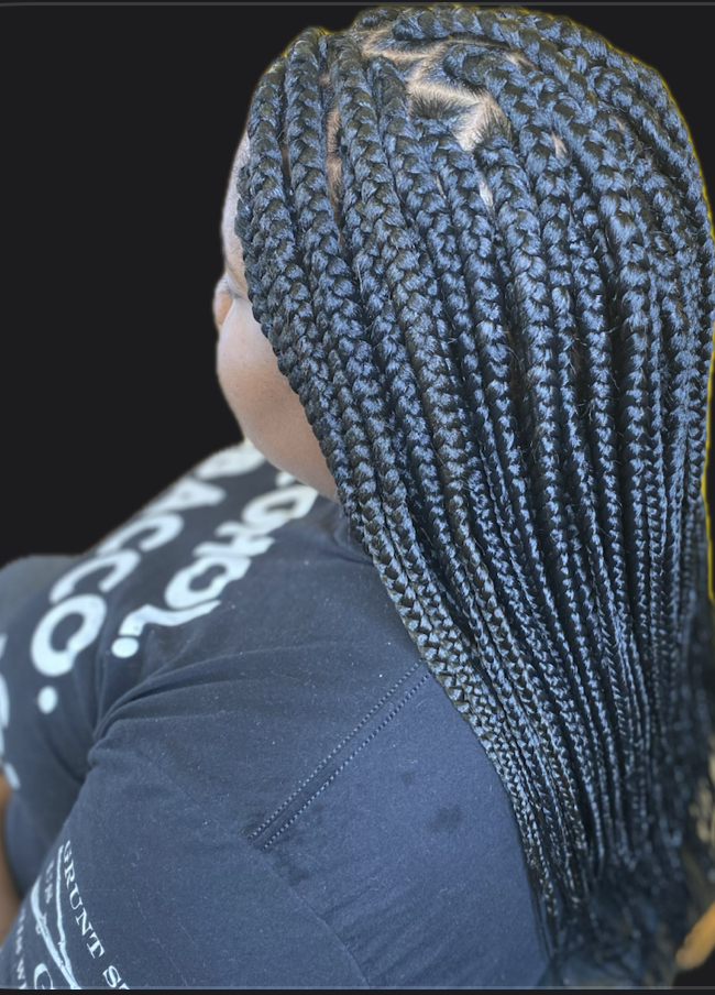 Medium Box Braids at The Kornrow Kollection in Decatur, GA