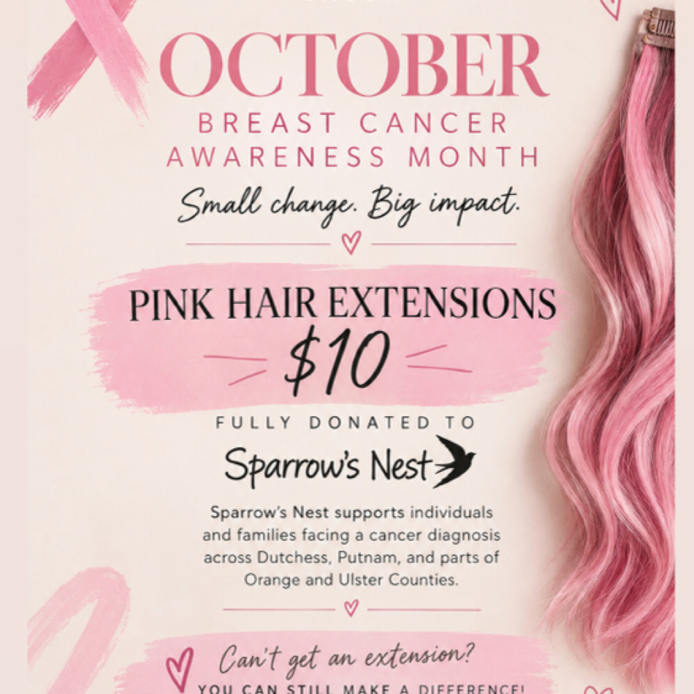 Pink Extension! at SO.30 Salon in Highland, NY