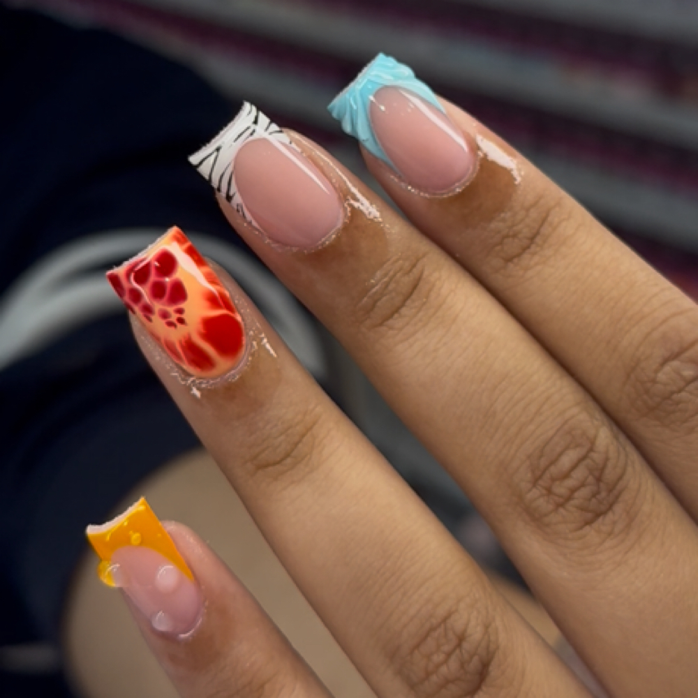 Long-XL Acrylic Overlay at NailsByMylinh in Sioux Falls, SD