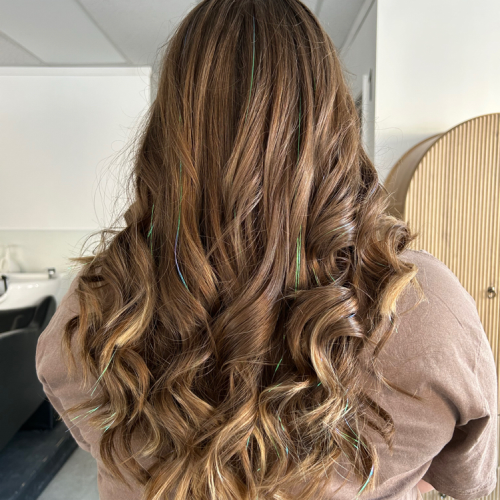 Wash/cut/style Very Long/thick Hair at Hair X Renee in Lockport, NY