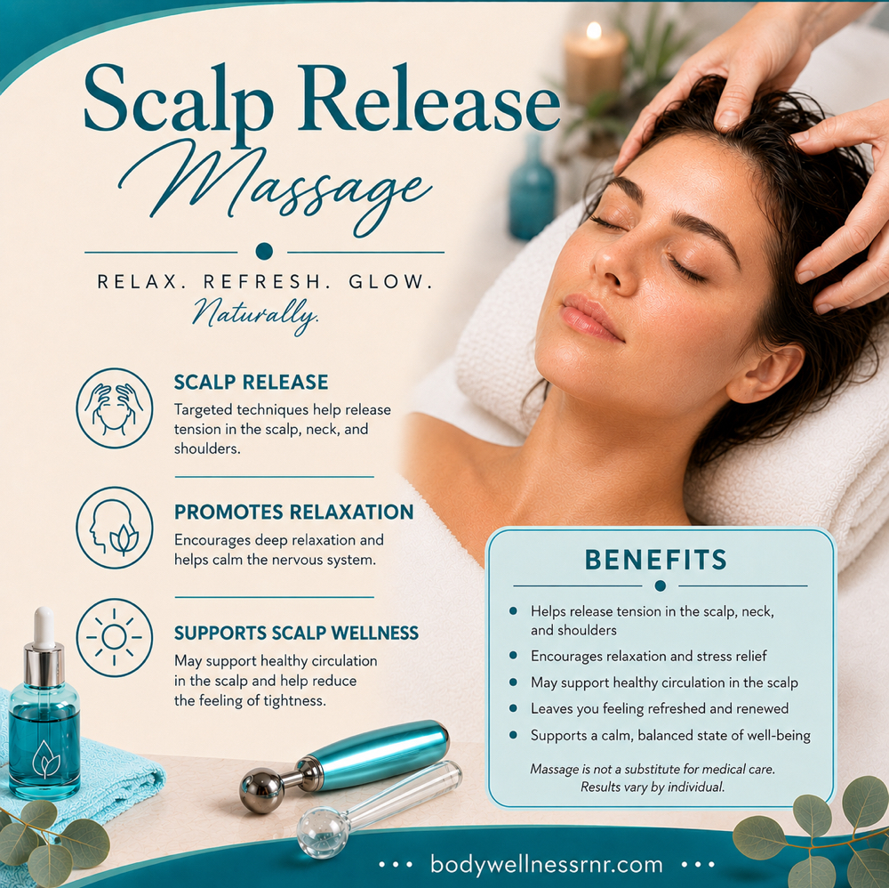 Scalp Release 30 at Body Wellness Relax and Renew, LLC in Wesley Chapel, FL
