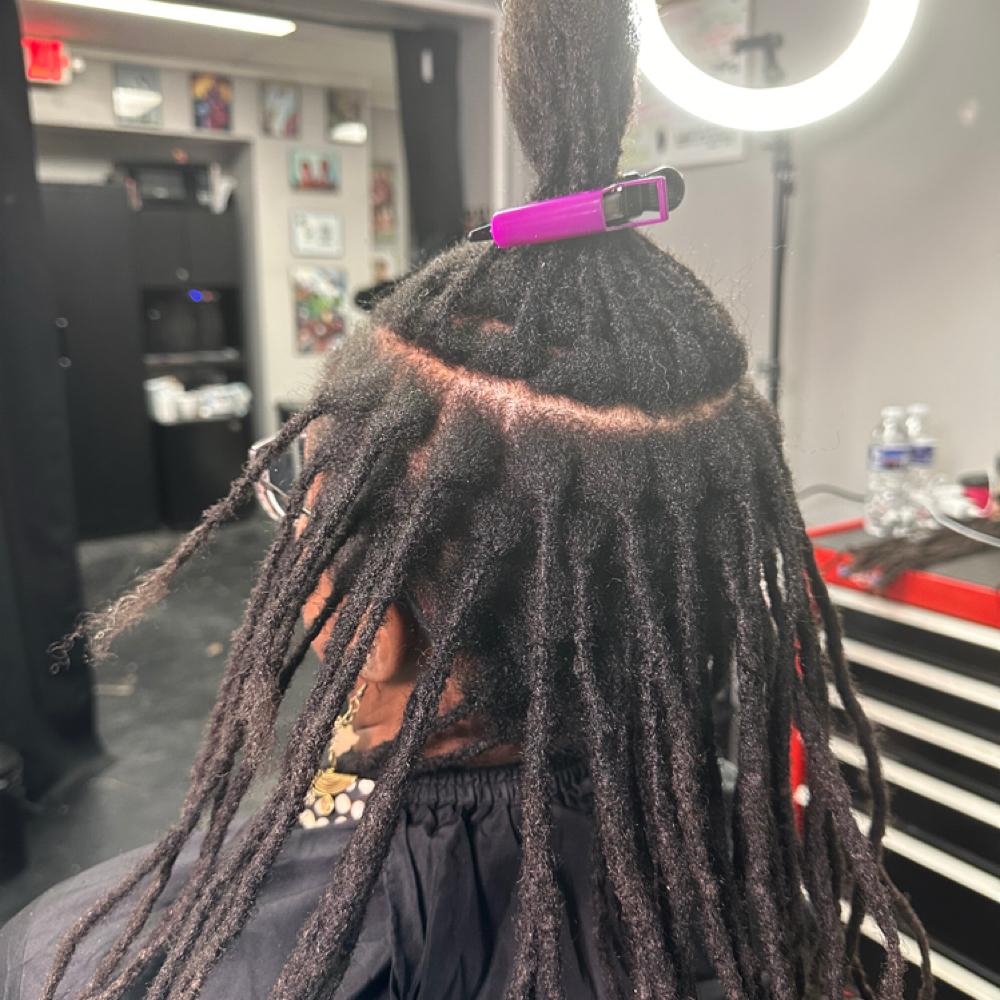 Permanent Loc Extensions at Crowned by Steph in Stroudsburg, PA