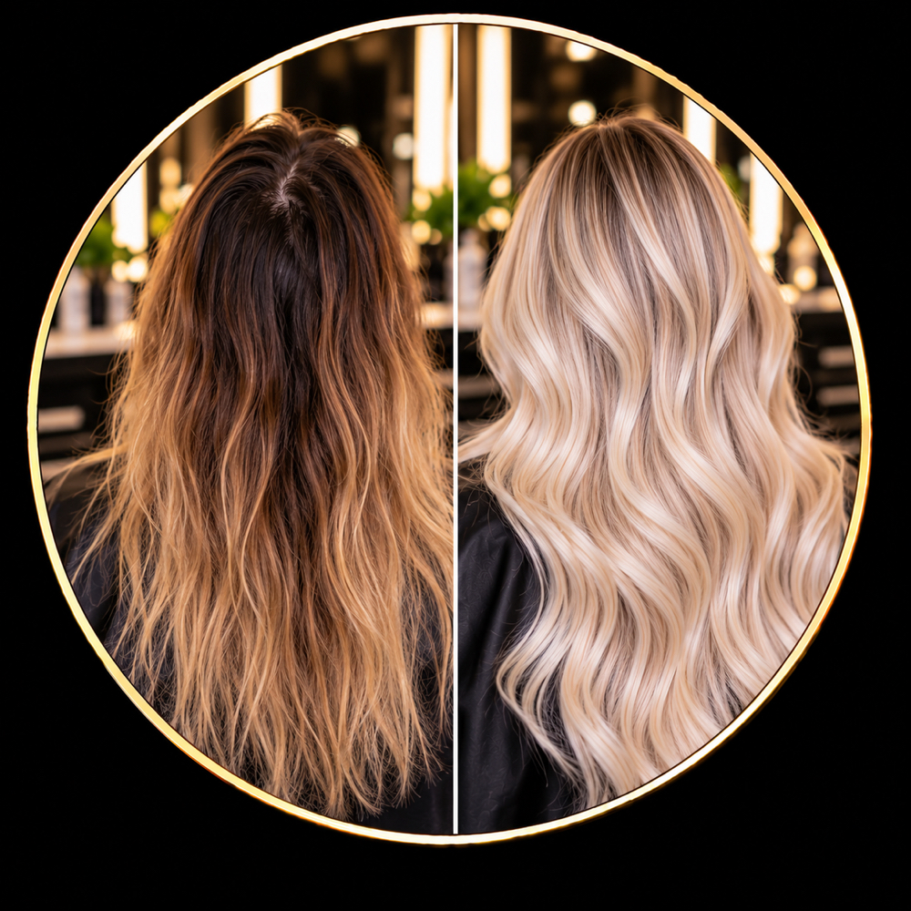 Transformation Blonding Service at Jennifer Rose Hair in Lutz, FL