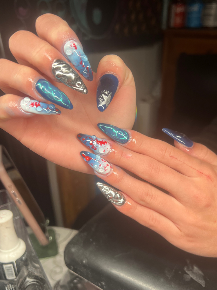 Medium Poly Gel Set at Nails.by.em in Mastic, NY