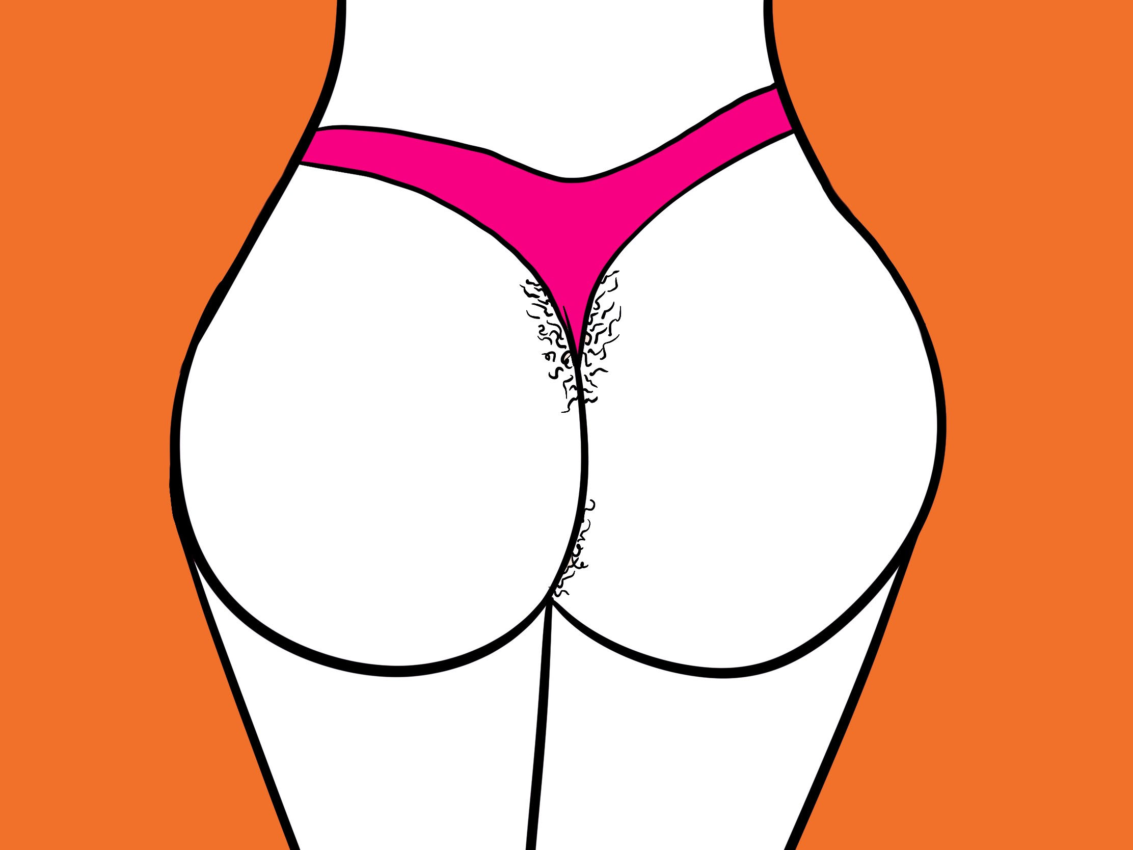 Between The Cheeks