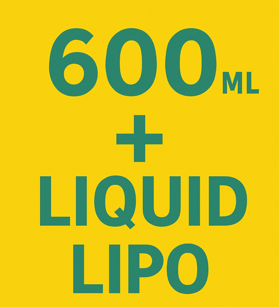 600MLS + Free Liquid Lipo Shots