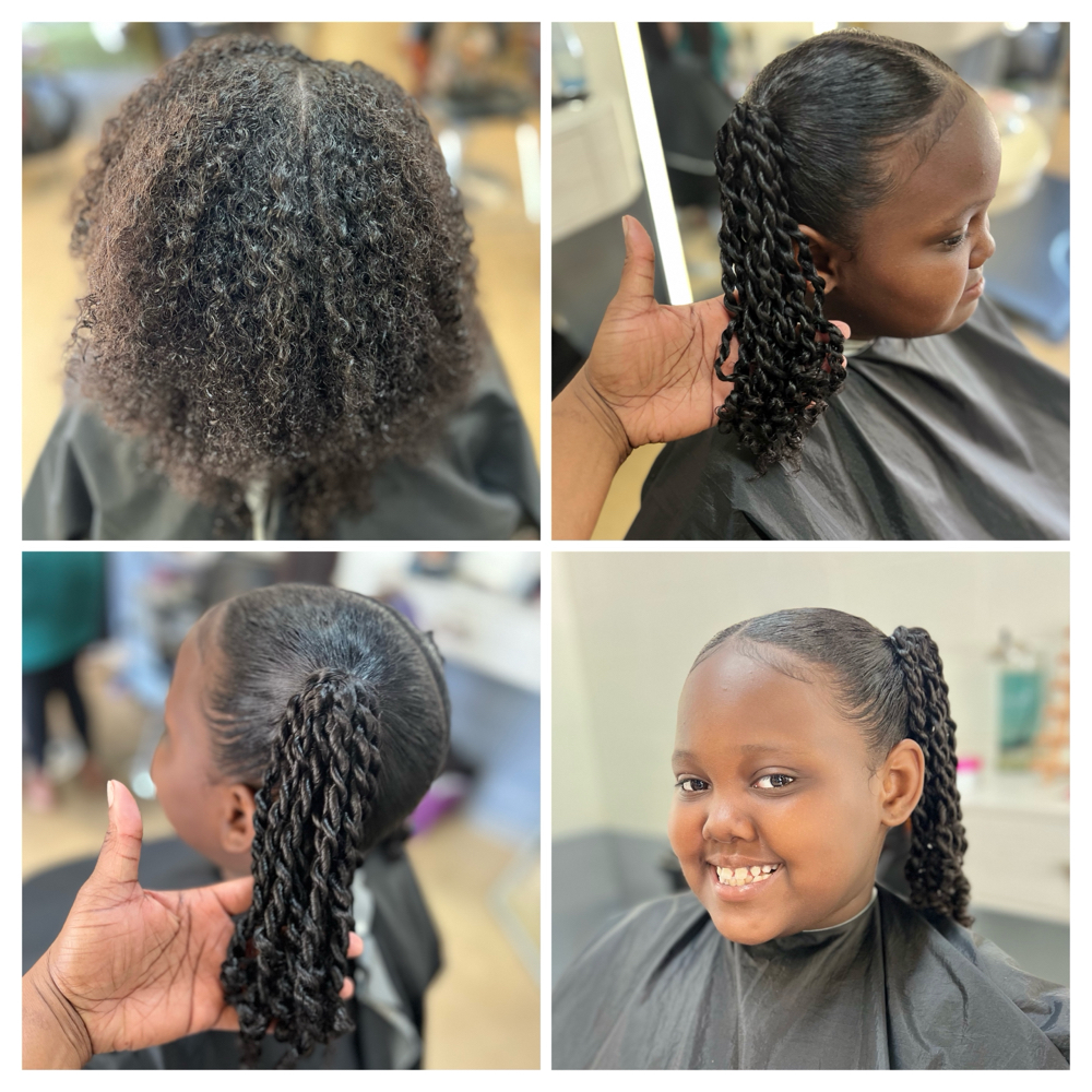 Ages 6-10 Shampoo & Style