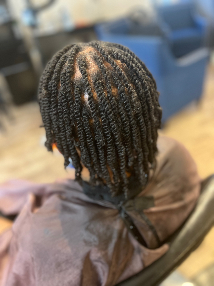 Two Strand Twists Medium