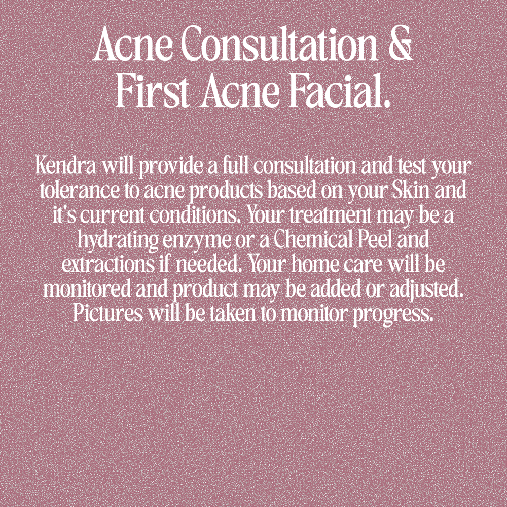 First Acne Clearing Treatment