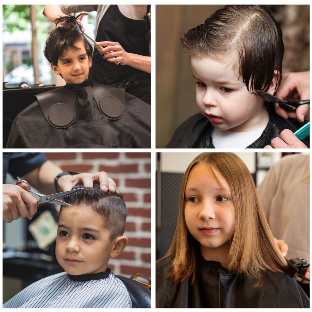 Kids Cut at Sans Beauty Collective in Azle, TX