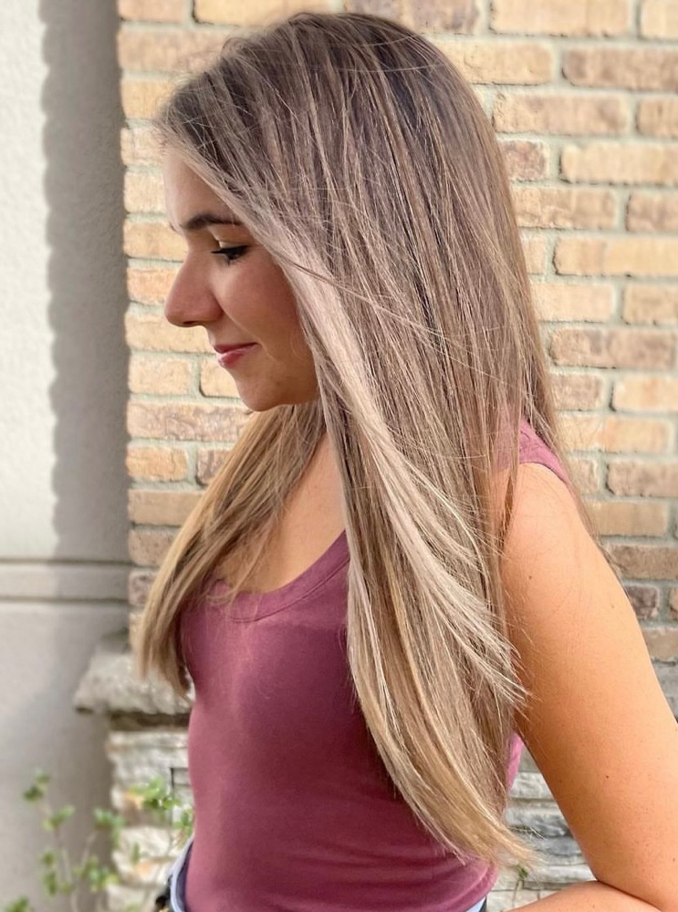 Full Air Touch Balayage & Style