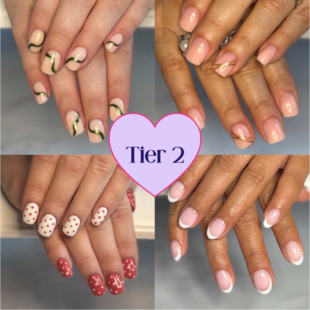 Tier 2 at The Marvelous Nail Studio in Mocksville, NC