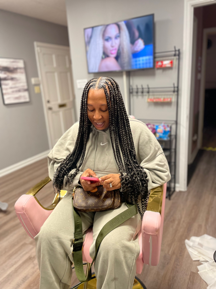 Knotless Braids- Large at Tressé by Asholyn in Martinez, GA