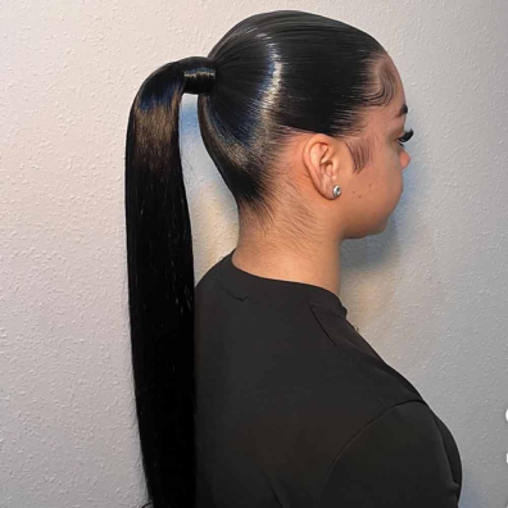Sleek Ponytail (No Part) at Haus Of Kartel/The Lash Kartel in Rochester, NY