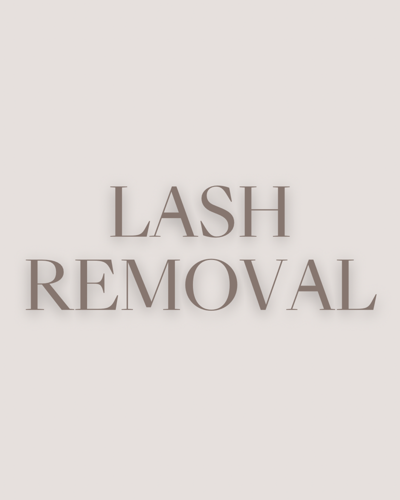 Lash Extension Removal