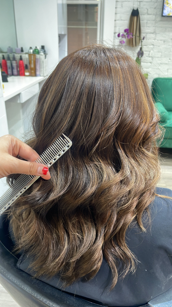 Balayage With Color