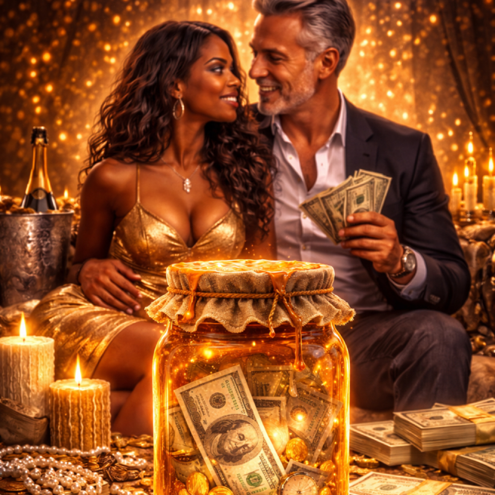 Sugar Daddy Honey Jar Spell at Munchkin Tarot & Oracle in Greensboro, NC