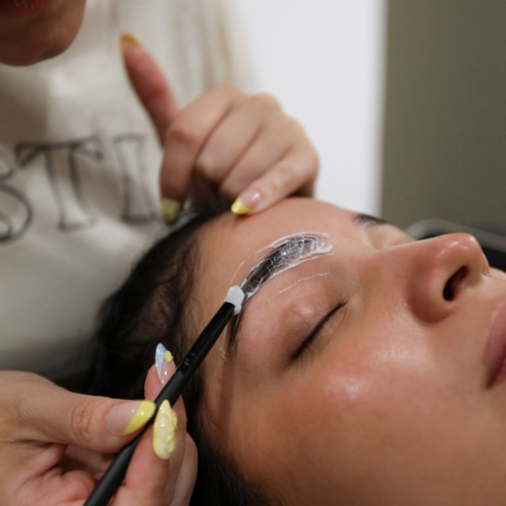 Brow Lamanation at Luxe & Lovely Esthetics in Decatur, TX