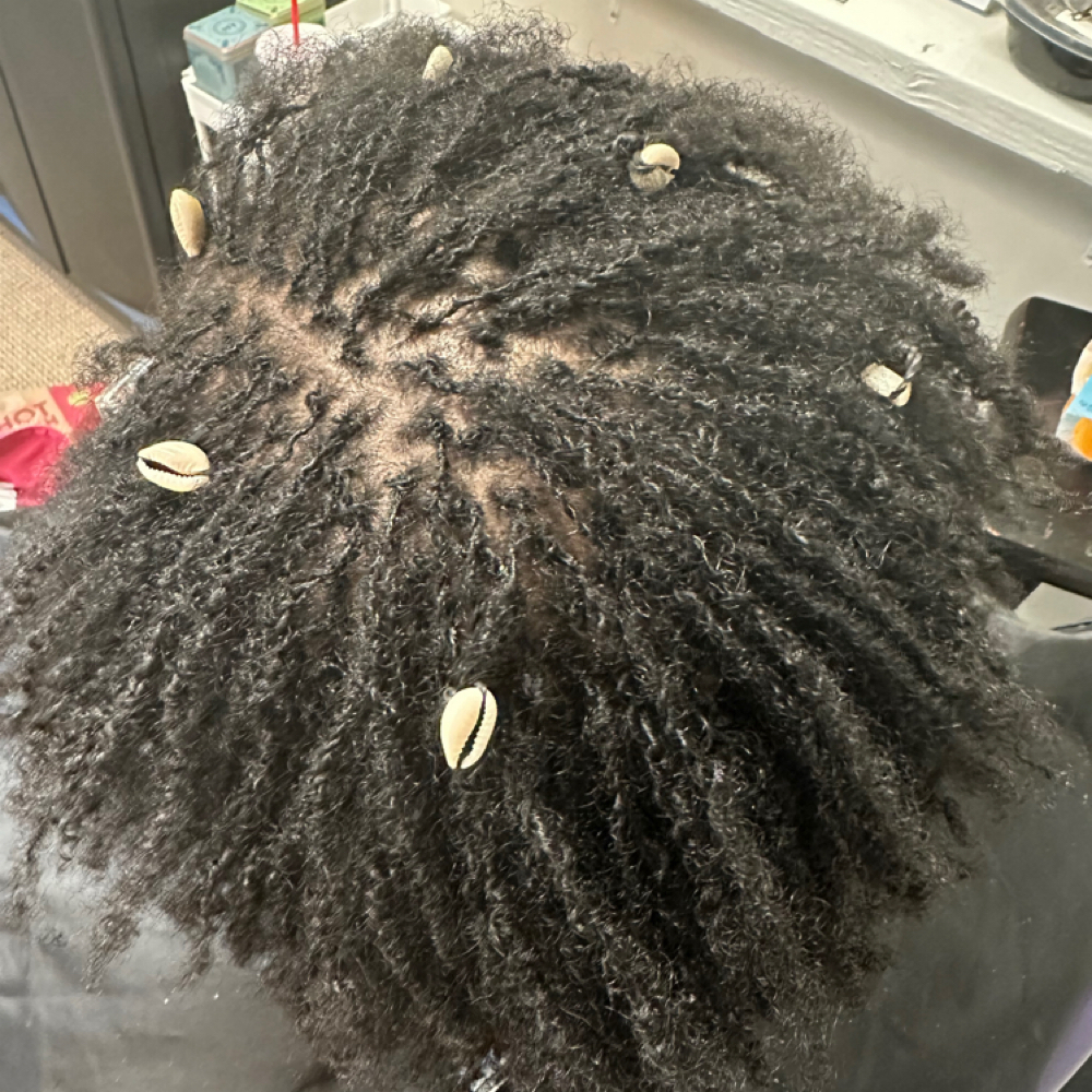 Microloc Install at SaMecia Blount Locs Hair in Durham, NC